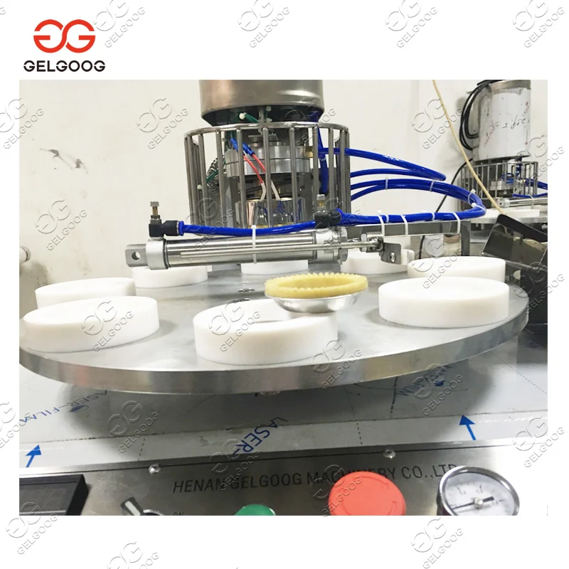 1800 pcs/h Pie Crust Press Large Tart Skin Making Machine