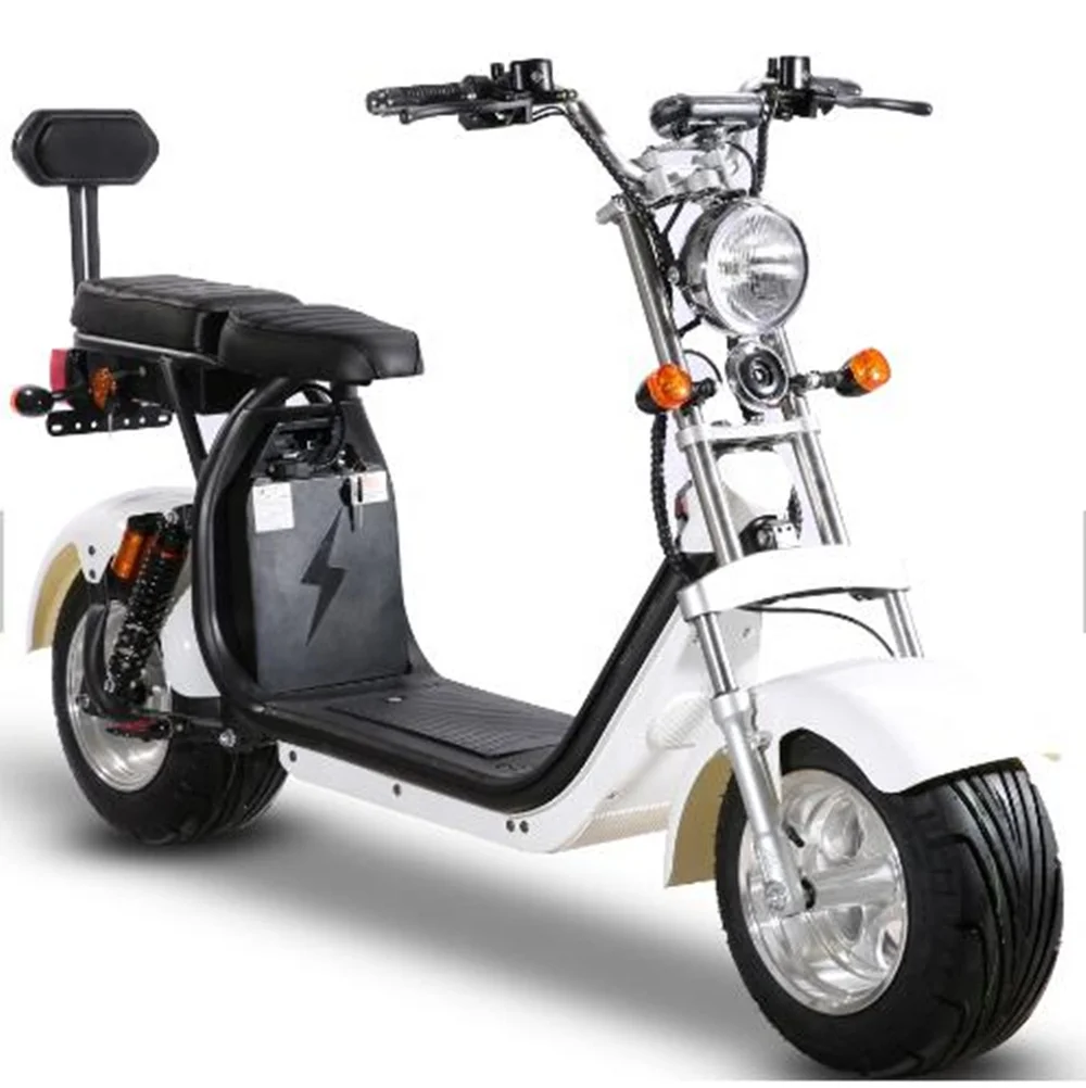 2024 New 1500w dual suspension electric scooters for adult  electric citycoco scooter with big wheel