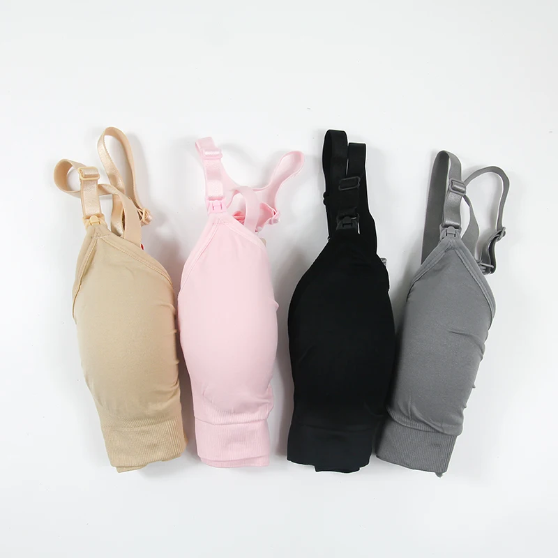 China factory direct sale big size D cup pregnant women maternity nursing sleep Bra