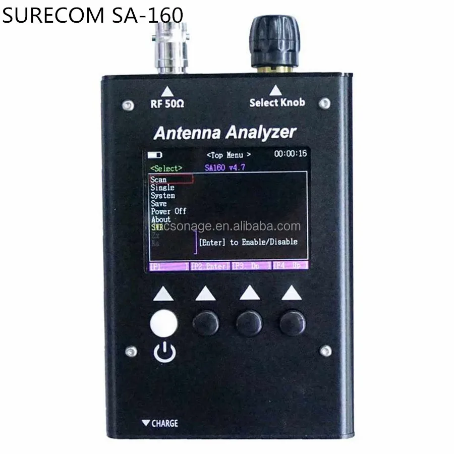 SURECOM SA-160 0 5-60 МГц цветная графическая антенна тестер антенны сопротивления