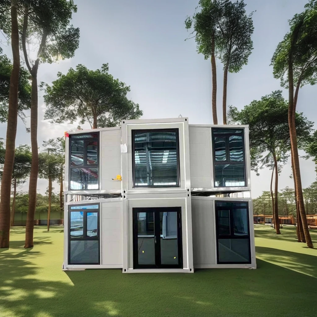 3 Bedroom Prefabricated Container Home Low Price Steel Shipping Container from China to Sierra Leone for Hotels