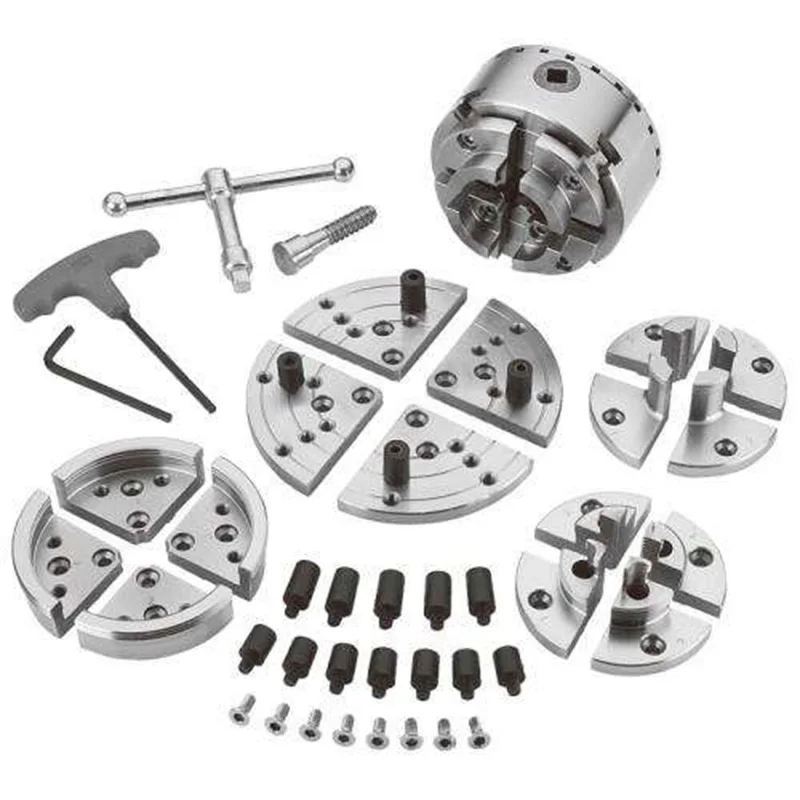 KP96/KP96B/KP125 4 jaw self-centering lathe chuck for wood lathe