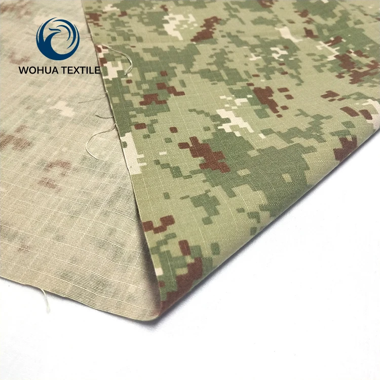 High Quality Anti-Wrinkle Breathable Uniform Fabric Digital Camouflage Cloth