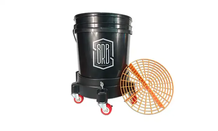 Professional OEM car wash bucket wheel car detail cleaning bucket chassis wheels T-623