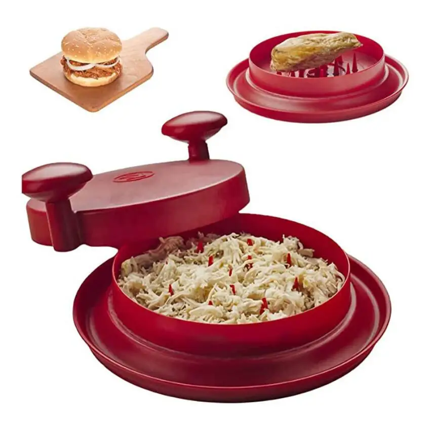 Shred Machine Kitchen Tools Accessories Multifunctional Masher Meat Shredding Tool with Handles and Non Skid Base