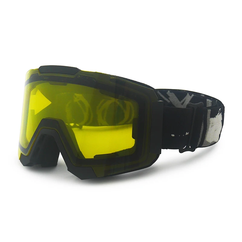 High-End Premium PC Ski/Snowboard Ski Goggle with Detachable Magnetic Lens OTG TPU Frame