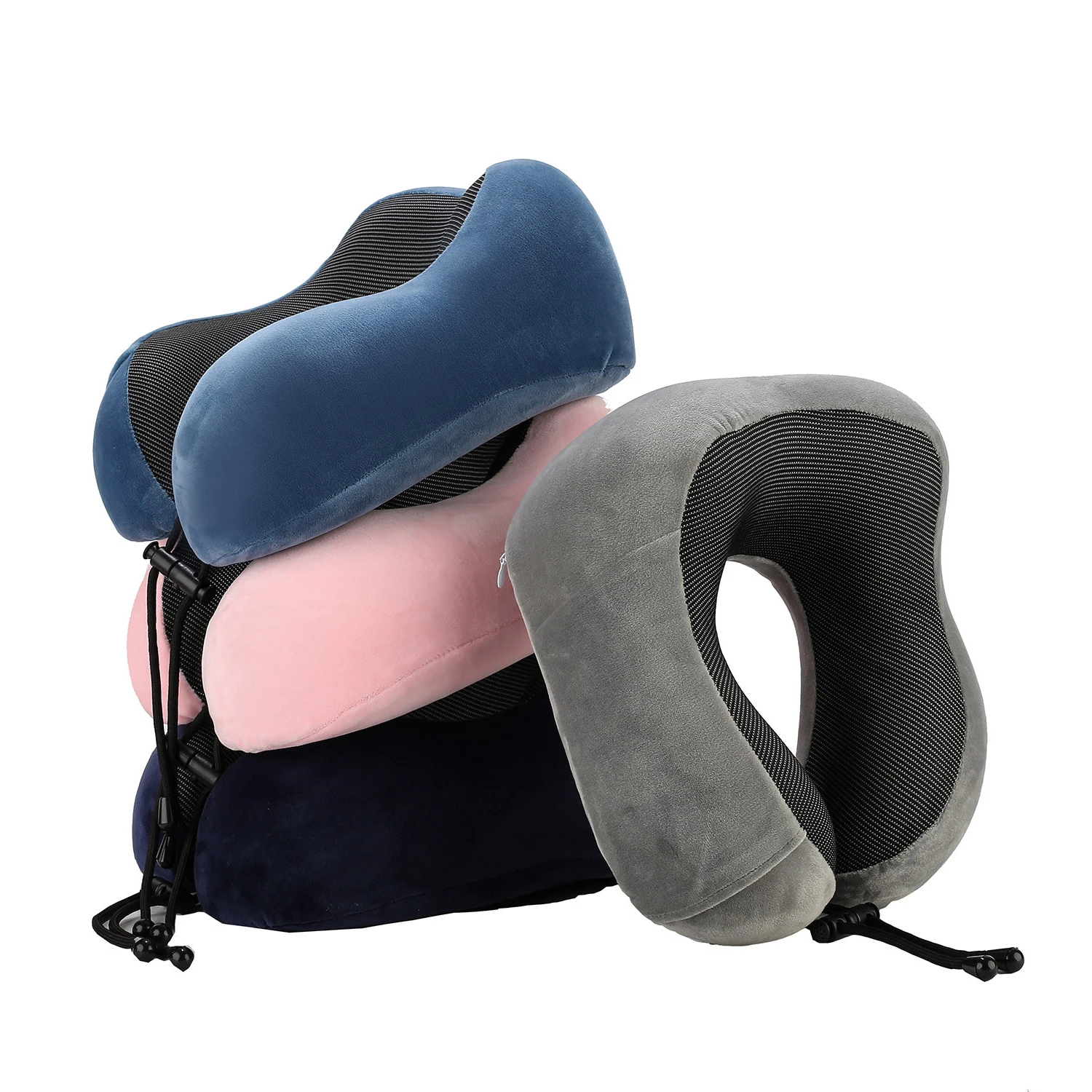 Good Quality Airplane Memory Foam Neck Head Chin Support Travel Neck Pillow