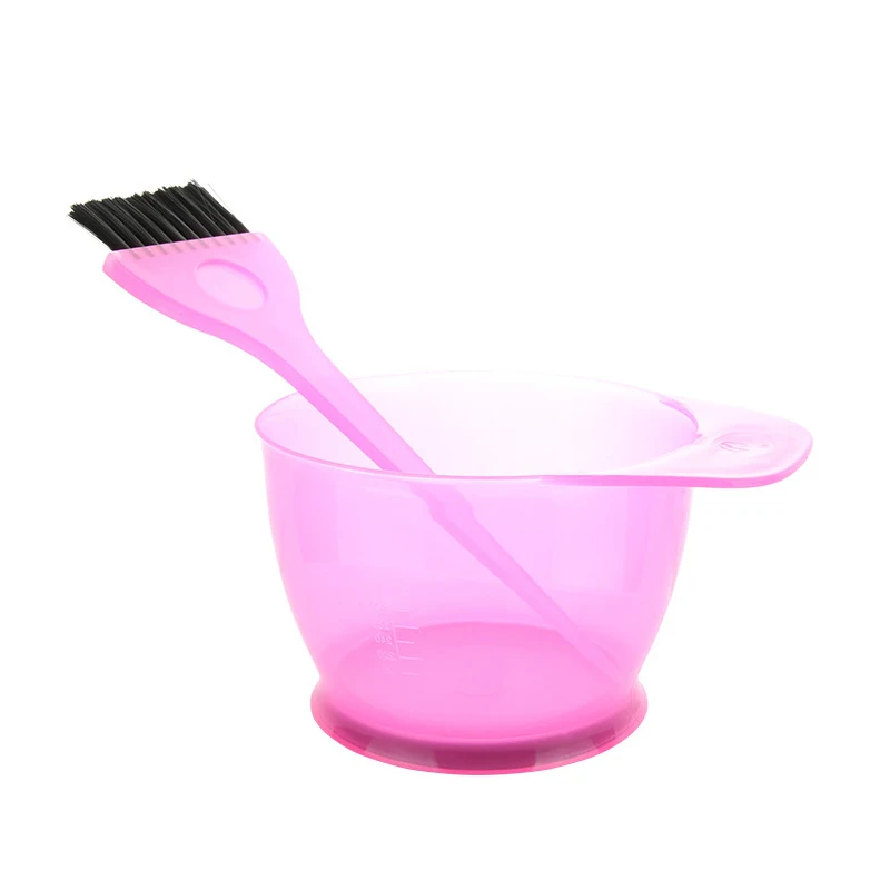 Popular Professional Eco-friendly Plant Fiber Hair Color Dye Bowl with Rubberized Bottom, Custom Logo Coloring Tint Bowl