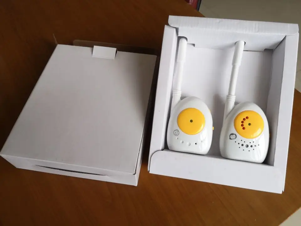 one way audio intercom infant security wireless 2channels baby radio baby phone audio baby monitor
