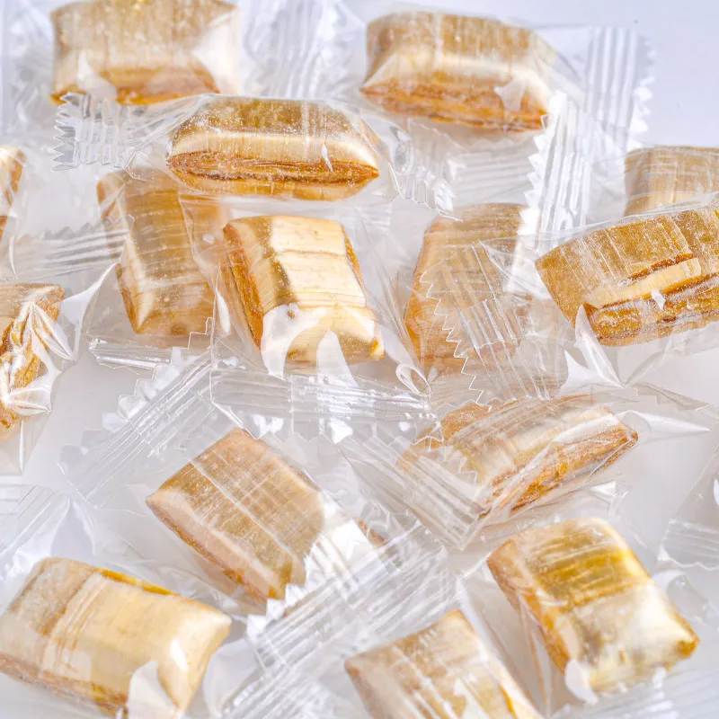 Thin shiny glossy golden soft Japan delicious candy gummy candies