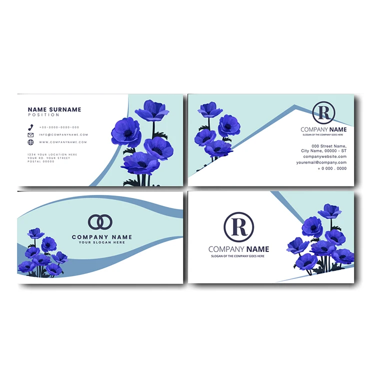 High Quality Cardboard Card Printing Embossed Logo Custom Business Cards