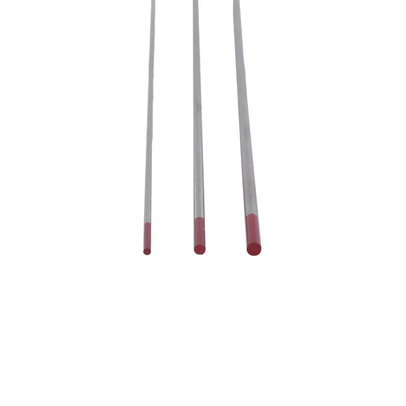 Tungsten electrode AWS standard high weldability red tungsten electrode TIG factory price tungsten electrode