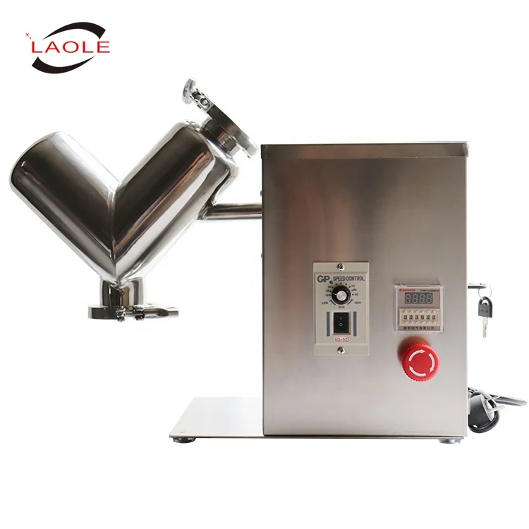 Laboratory mixing equipment of small V-type VH-2 dry powder mixer