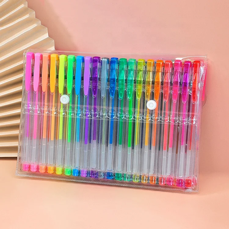 High Quality colourful Gel Ink Pen / 100 gel pen set