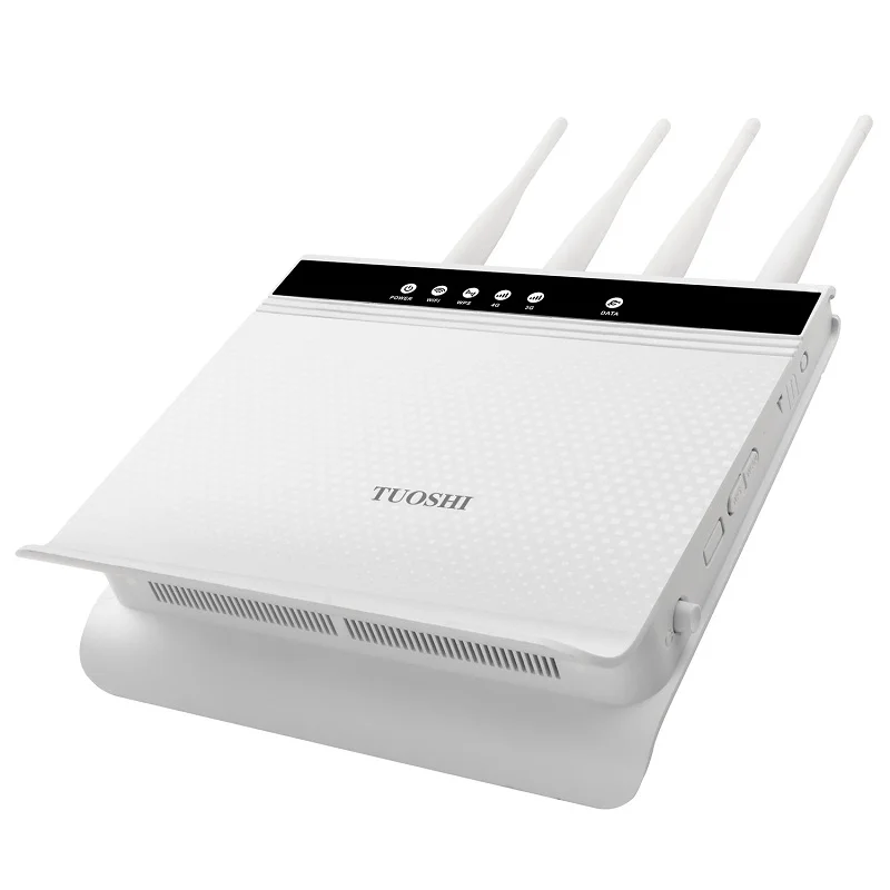 4G Wifi Routers Band Lock Dual Band 2.4G 5.8GHz Router with LAN SIM Card 4 antennas Wireless LTE Router