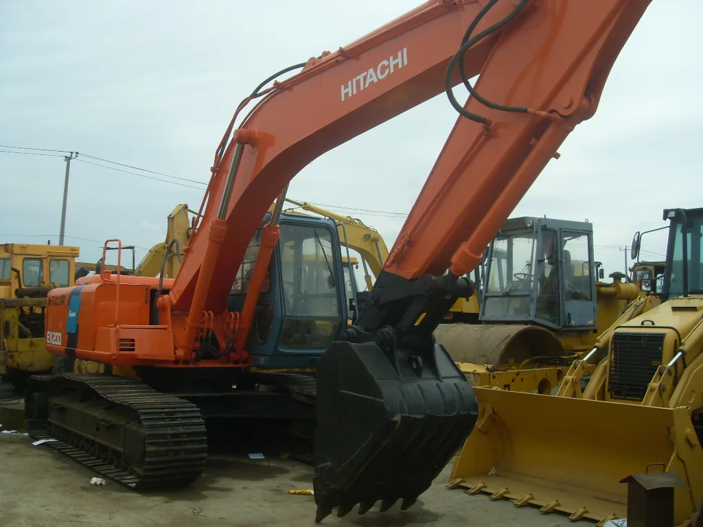 Ex200-3 Ex200-5 Used Excavator Sale Hitachi ZX200 EX200-3 EX200-5 Crawler Wheel Excavator For Sale