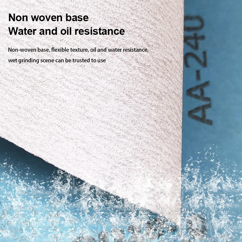 Square white sandpaper High level quality water-based sandpaper waterproof sandpaper for automotive sanding and polishing