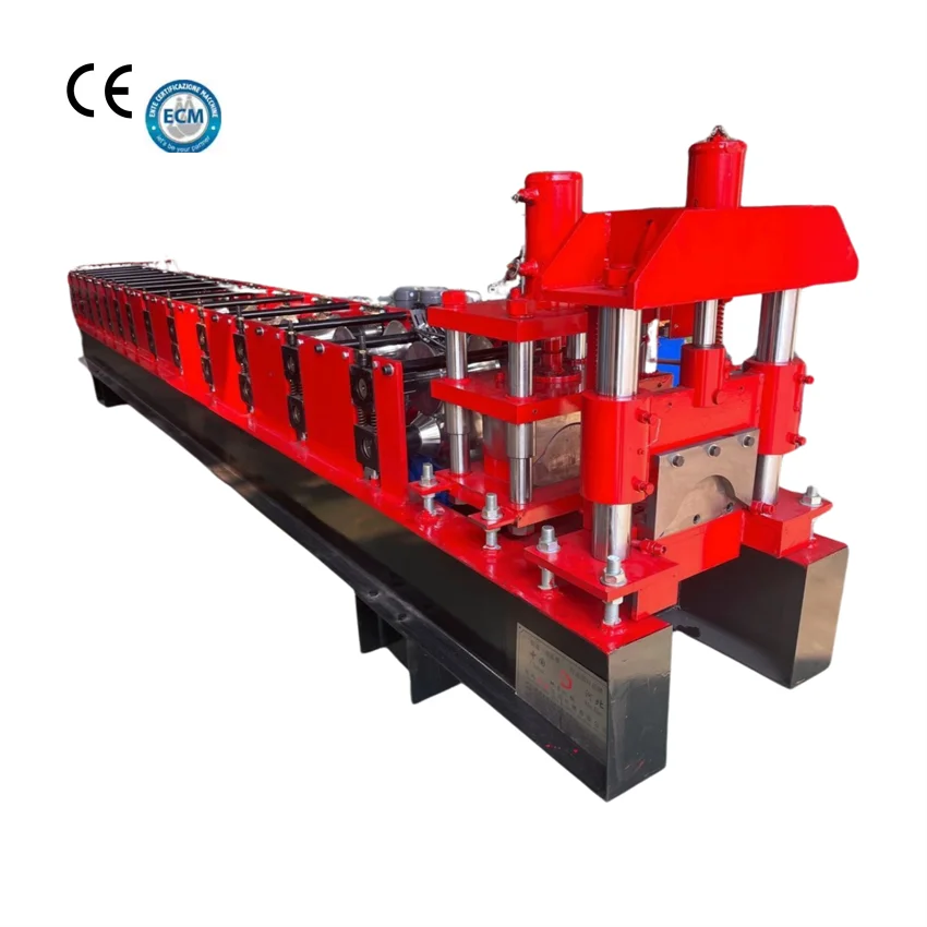 Metal ridge cap roof tile cold roll making forming machine ridge tile making machinery roofing machine