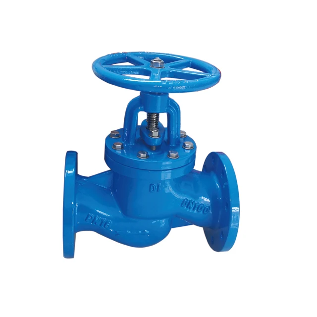 DIN3202-F1 PN16 CAST IRON GG25 S-PATTERN GLOBE VALVE