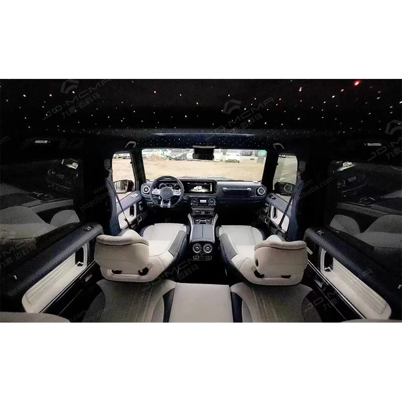 JDMCMA Dark Blue G400 G500 G55 G63 2002-2018 Interior Accessory Part For G Class W463 To W464 2019+ Upgrade Interior Kit