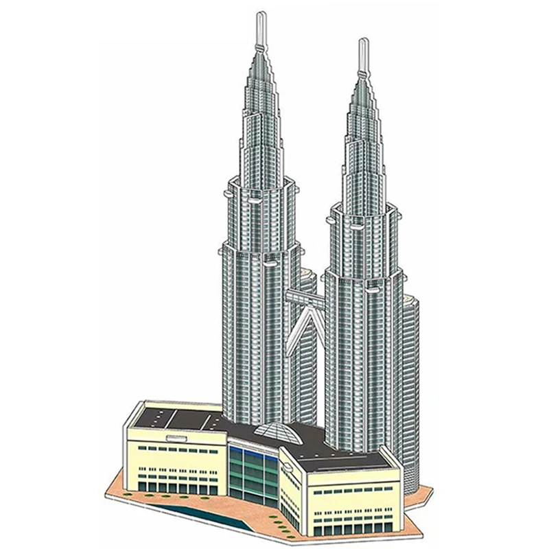 Cheap DIY 3D Asia Japanese / India/ Malaysia/ Thailand Souvenir Gifts Puzzle Toys For Kids