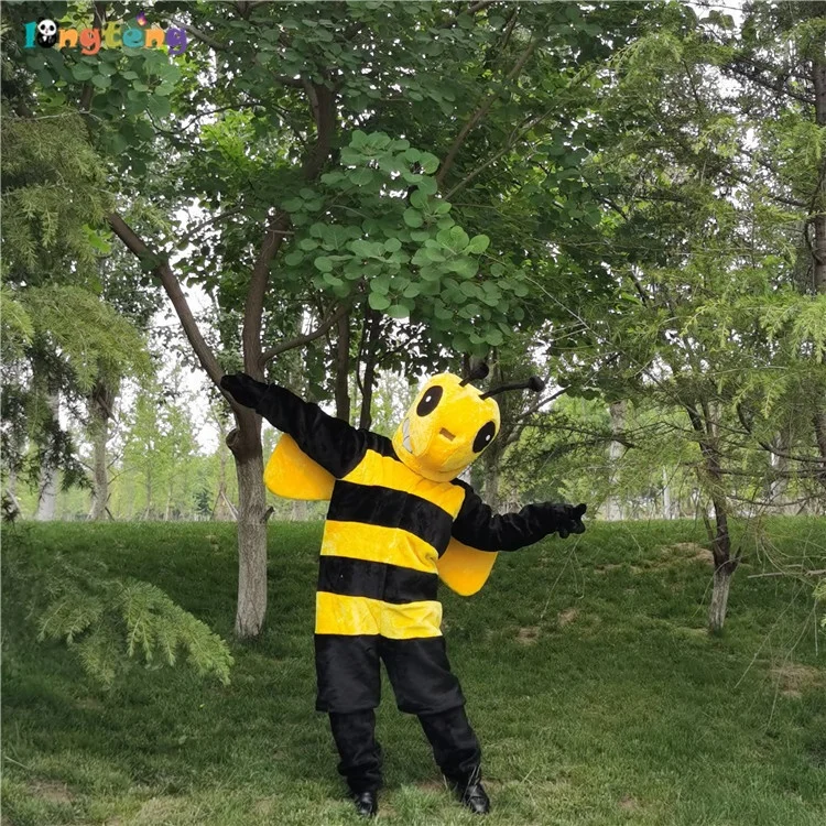 N67 Custom Made Animal Costume Halloween Bee Fancy Dress Mascot Costumes For Adults