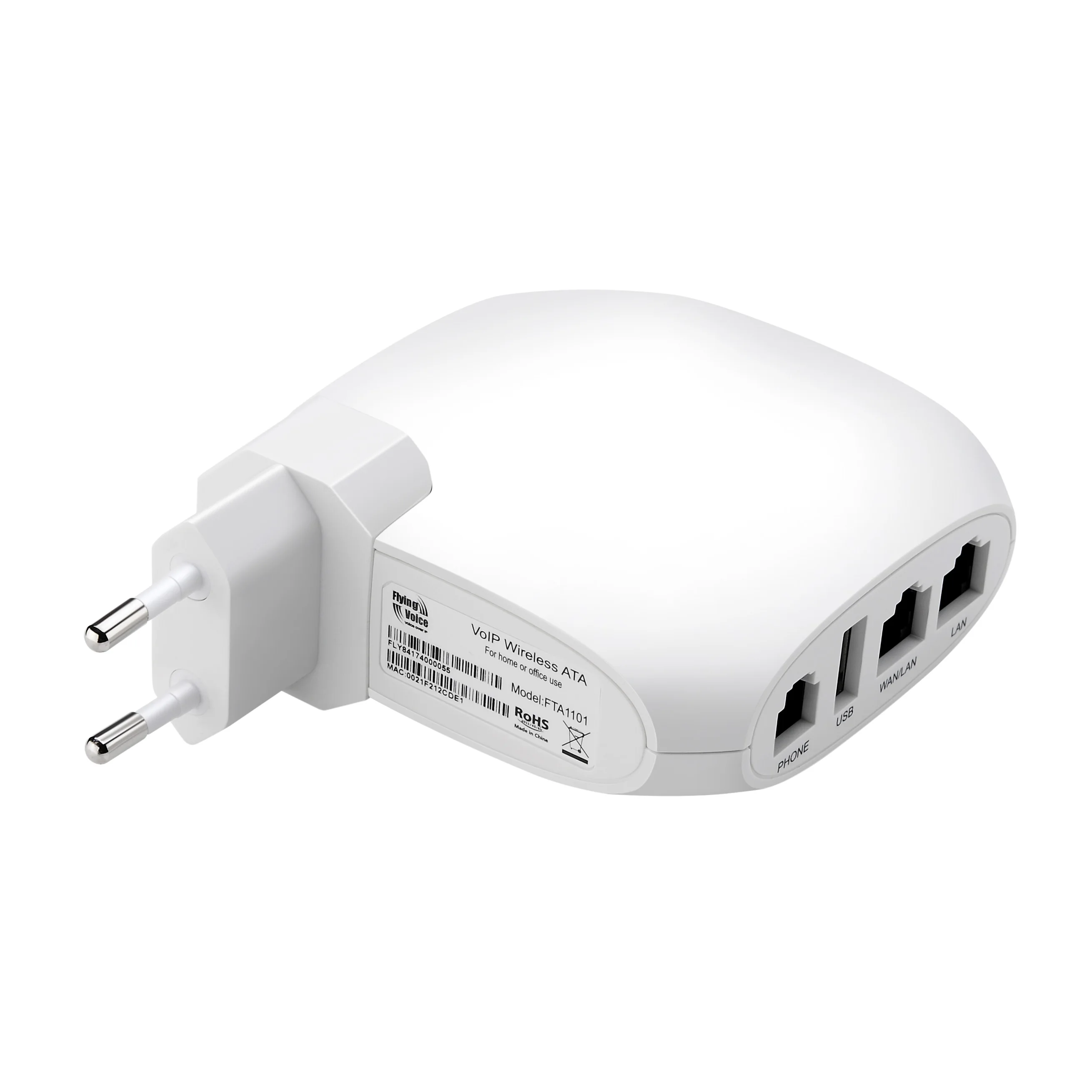 Микромаршрутизатор voip FTA1101 шлюз с портом RJ11 FXS + RJ45 Lan для использования дома или в офисе