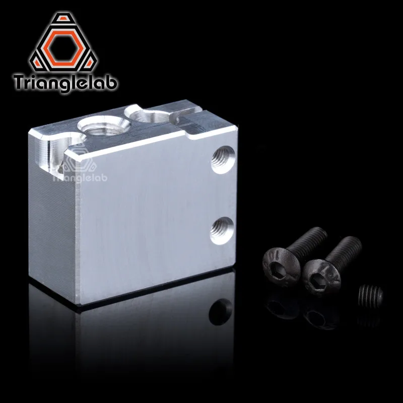 Нагревательный блок Volcano для E3D Volcano Hotend, совместимый с датчиком PT100/термистором Cartrodge, обновленный комплект для 3D-принтера Diy i3 Delta um