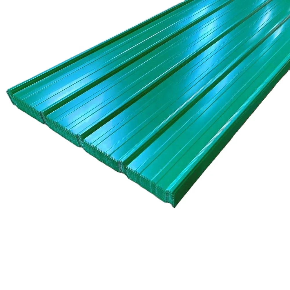 Roofing Sheets Ppgl Corrugations Ppgi Steel Galvanized Color Metal Plate