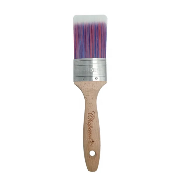 Made In China Long Wooden Handle artist Painting Brush with different size and customized logo