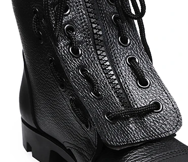 Xinxing Factory High Quality Officer Molding Leather Boots