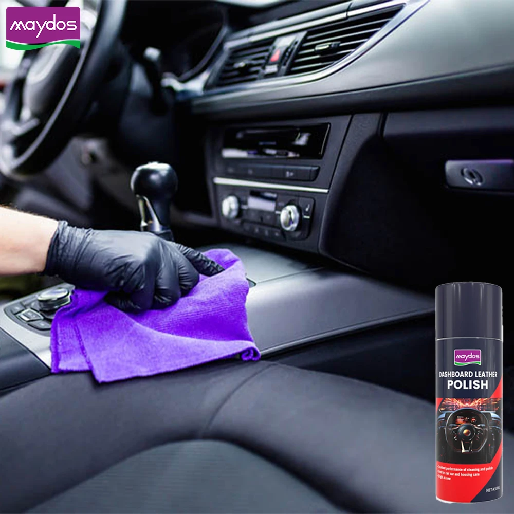 Maydos Car Wax Polish Dashboard Polish Spray Car Care Leather Protection Polish