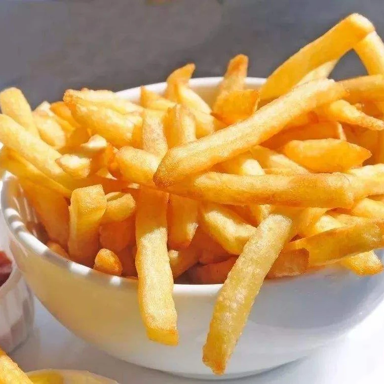 Automatic Industrial Frozen French Fries Production Line Potato Chips Making Machine