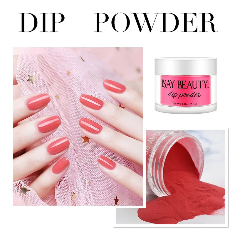 Professional Nail Supplies Acrylic Pearlescent Powder Easy to Apply Nail Dip Powder for Salons Nail Paint