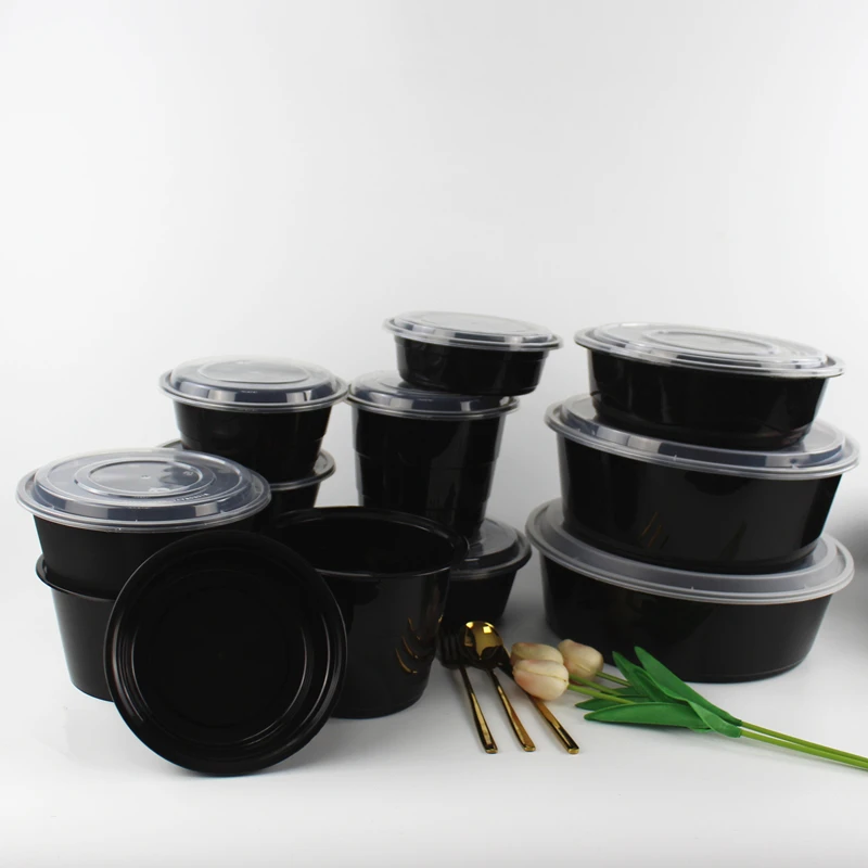 
Hot Sell Plastic Food Container Biodegradable Food Grade Disposable Food Container 