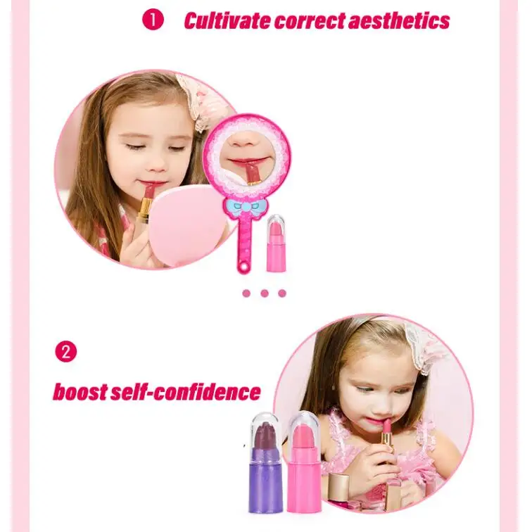 Прямая поставка, детские игрушки, домик для девочек с бабочками, стол для макияжа, набор для макияжа принцессы, игрушки для девочек 3-6 лет