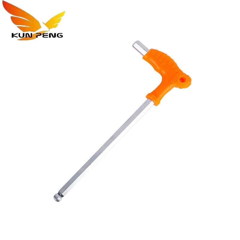 Customized High Hardness Steel T Handle Hex Allen Key Torx Wrench With Hole