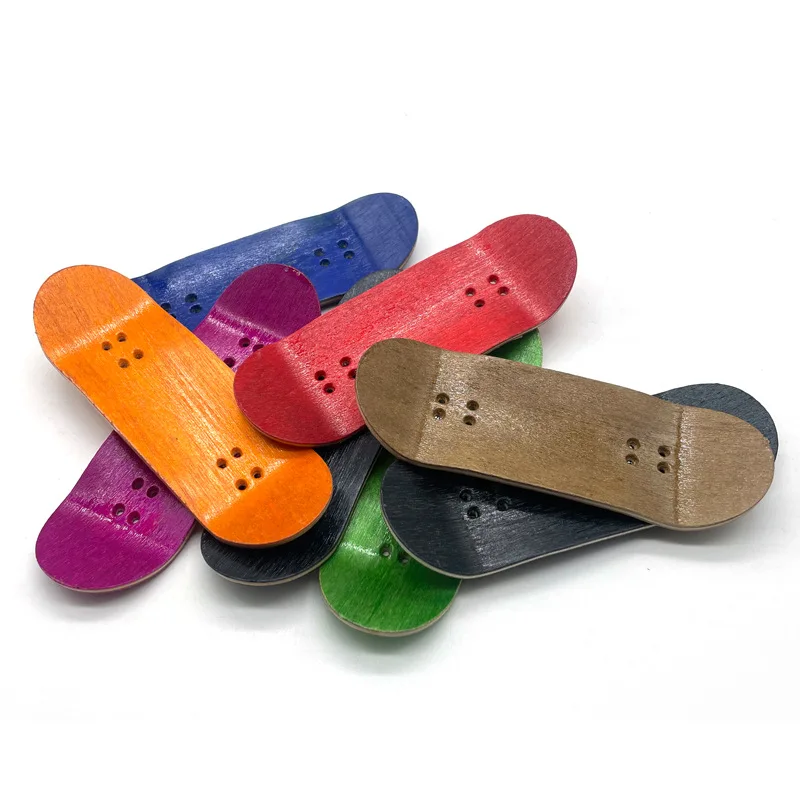 Wholesale Professional Custom Maple Wood 100*30mm 100*32mm 100*33mm 100*34mm Tech Deck Finger Board Skateboard Fingerboard Deck