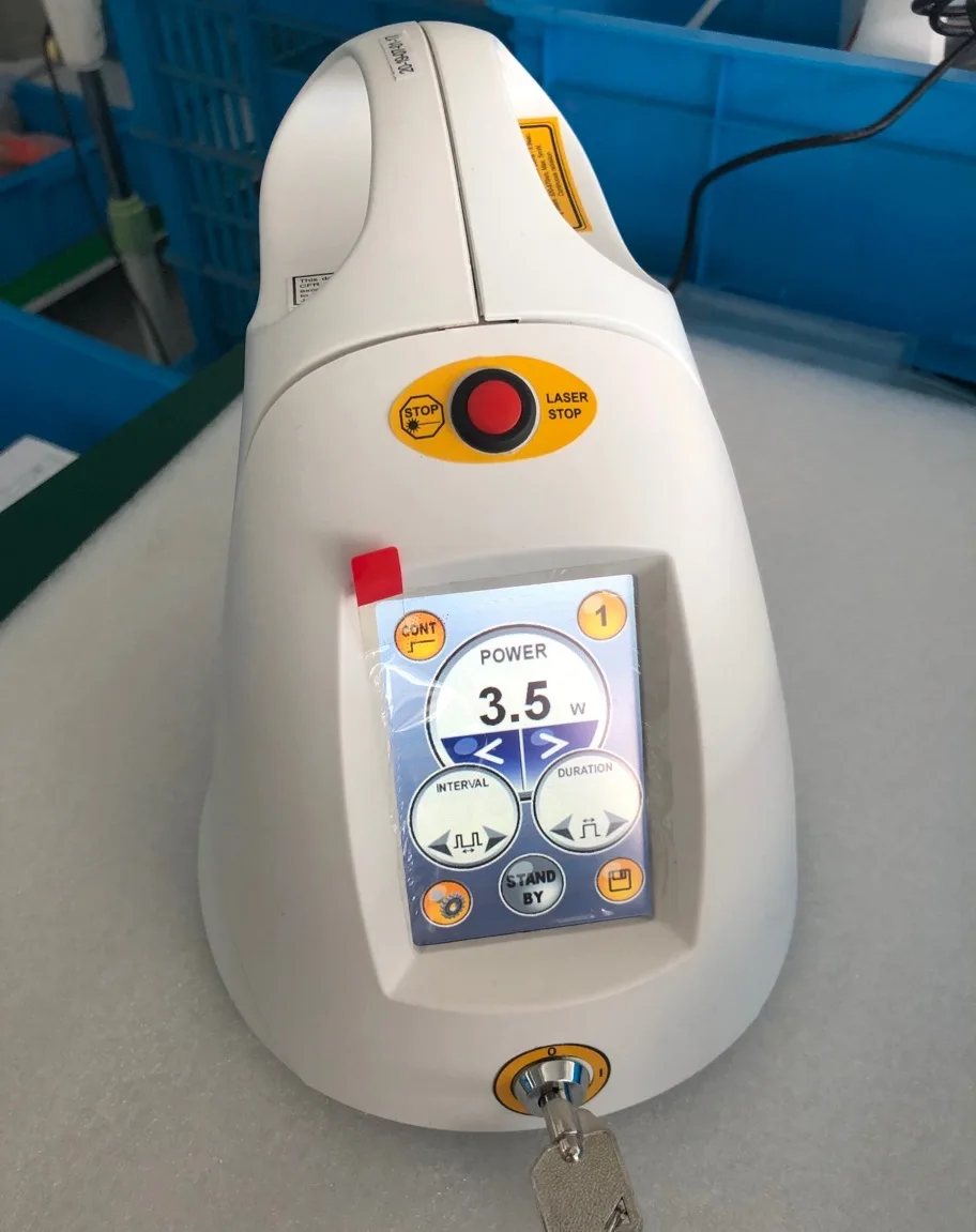 Диодный стоматологический лазерный лазер 810nm 7 Вт, хирургическая терапия для хирургии мягких тканей, биостимуляция отбеливания зубов