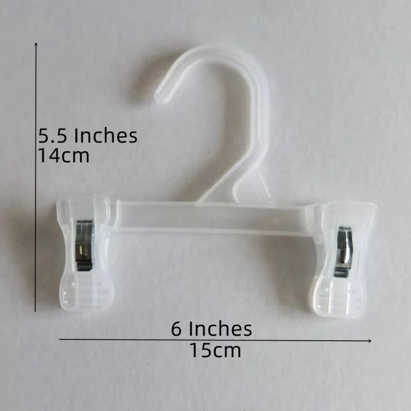 Wholesale 6~14 Inches Translucent Baby Kids Children Bottom Mini Shorts Plastic Adult Pants Dress Skirt with Hanger in Bulk