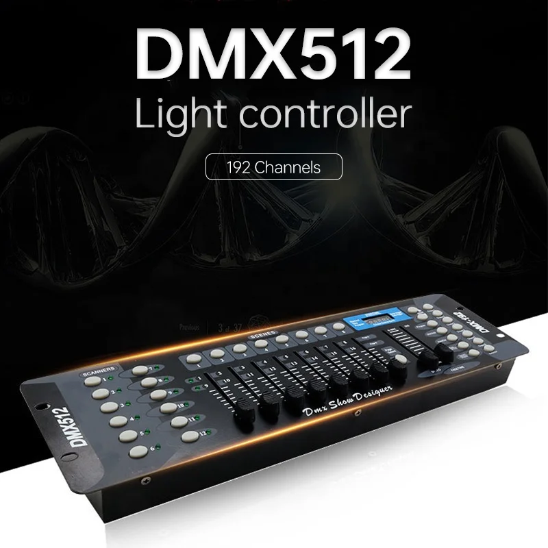Производитель 192 канала Pro сценический движущийся головной свет DMX512 DJ контроллер освещения