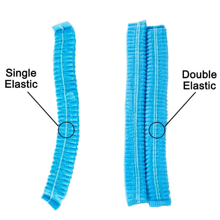 Food Processing Medical Hygiene Rule Disposable Cap Nonwoven Hair net Surgical Mob Clip Cap