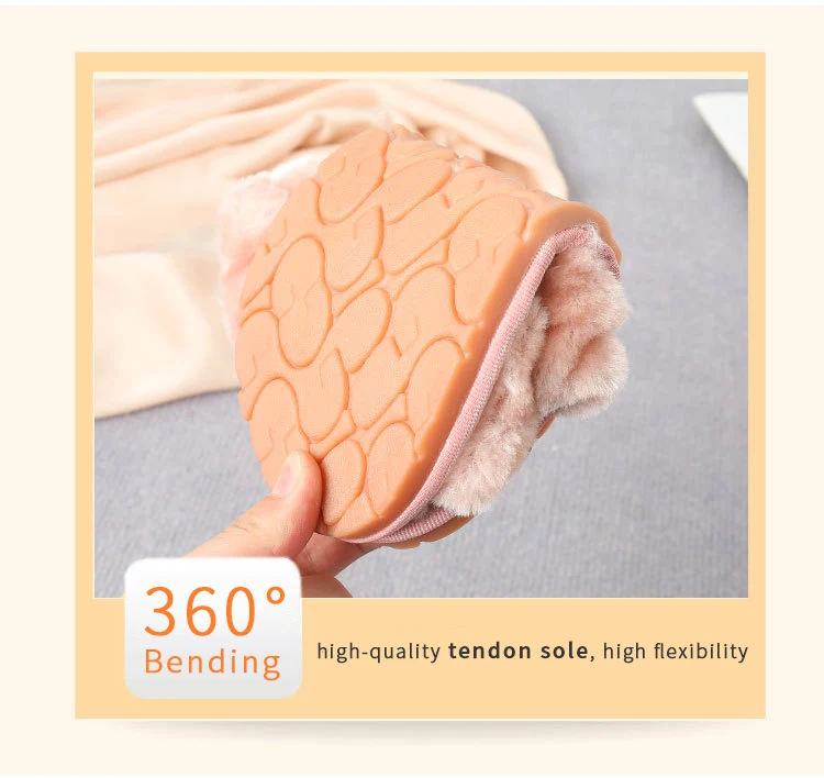 Wholesale Fashion Girls Ladies Home Luxury Plush Fluffy Faux Furry House Winter Fur Bedroom Slippers For Women