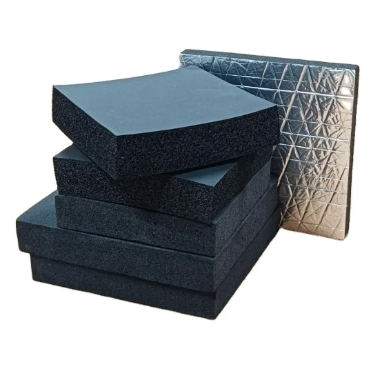 FIRSTFLEX 13mm black NBR foam sheet rubber foam insulation sheet for HVAC system