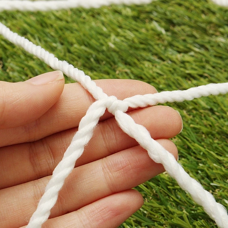 2024 Hot Selling 5 People Soccer Goal Net Outdoor Wax String Exercise Equipment Net