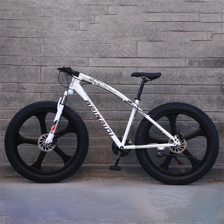 2024 new SENYI T700 Full Carbon Snow Bike Fat Bicycle 90mm Width 3 Spoke Wheel Disc Brake 16 18 20inch Suspension Bike Beach