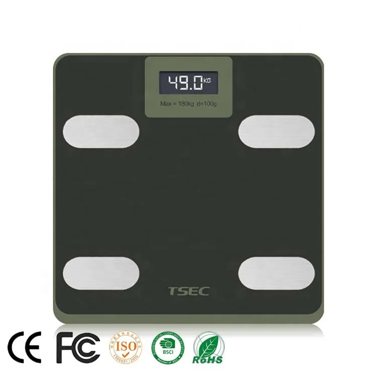 Fashion 180kg bath floor body fat balance scale digital body weight scale