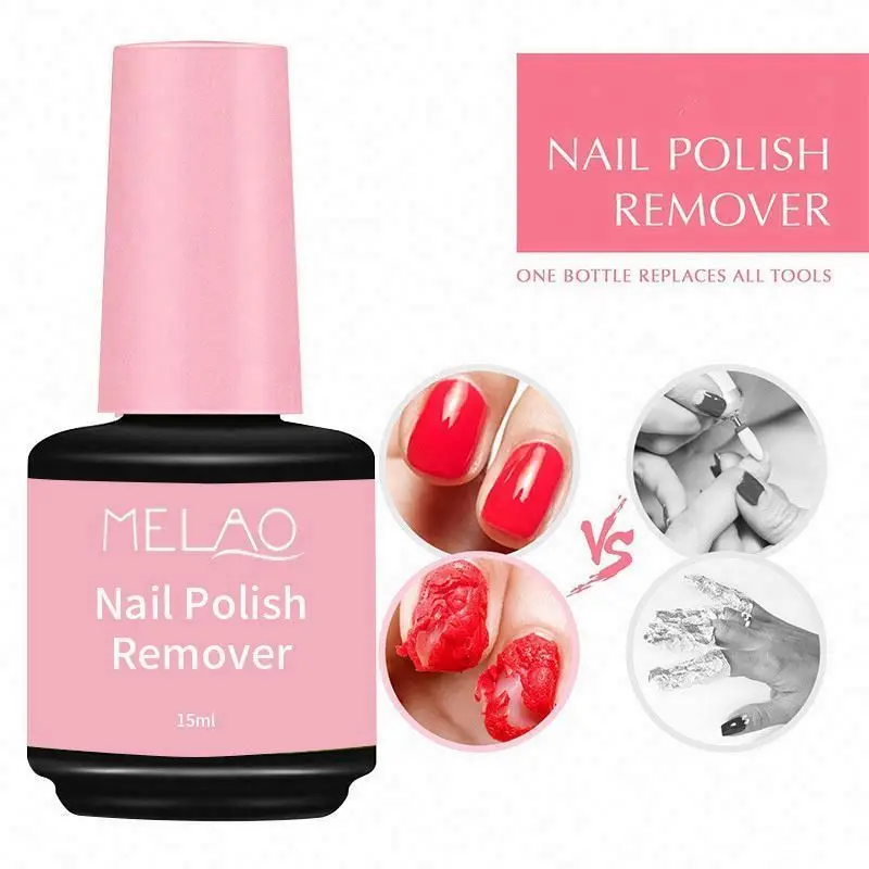 Discount Wholesale Private Label Liquid Acetone Free Nail Polish Remover Gel in bulk