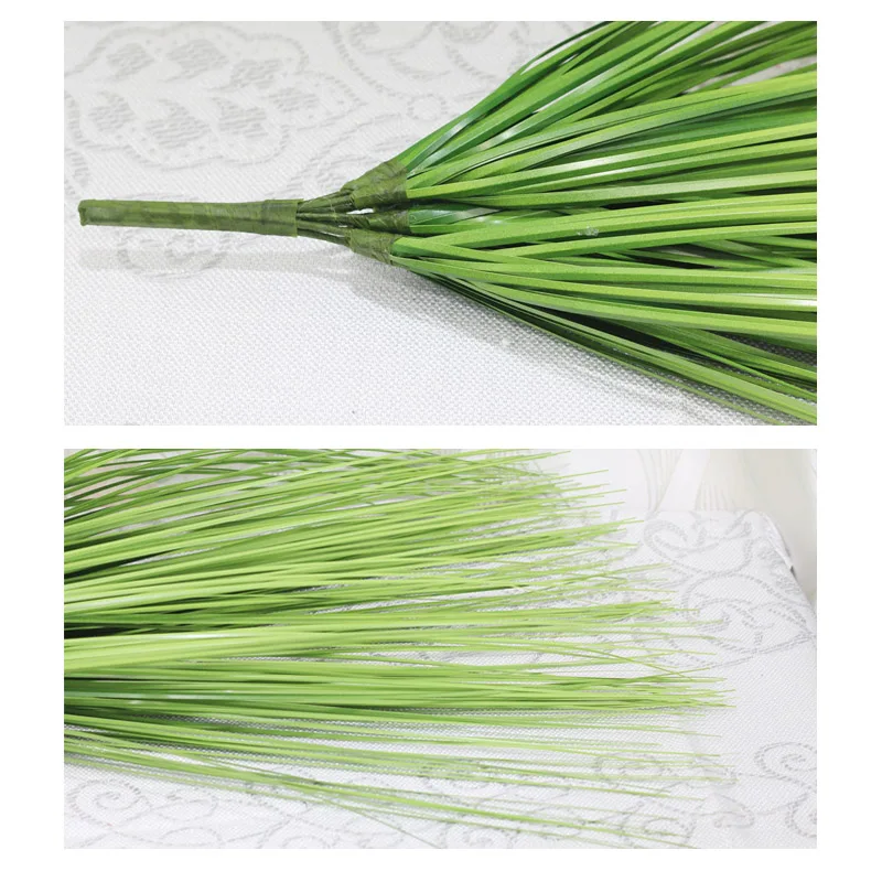 64cm Artificial Plants Onion Grass Greenery Faux Shrubs Plant Wheat Grass for Home Indoor Outdoor Decor