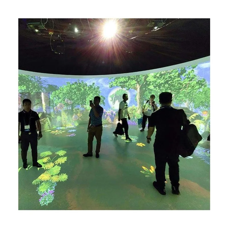 Art Museum Exhibition 3D immersive Mapping Projector 3D Hologram Interactive Wall Floor Projection For Art Museum Exhibition